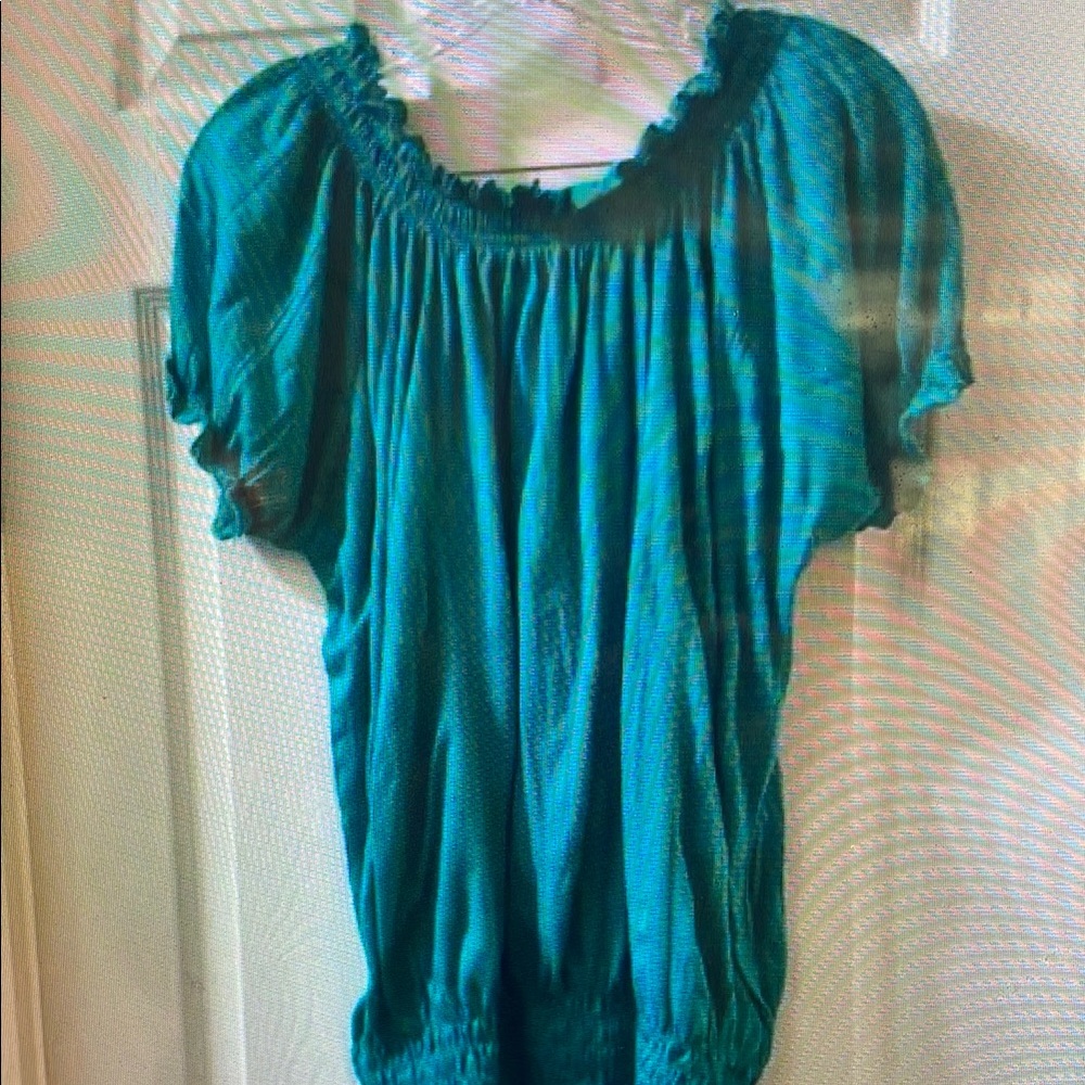 Teal Women's Blouse
